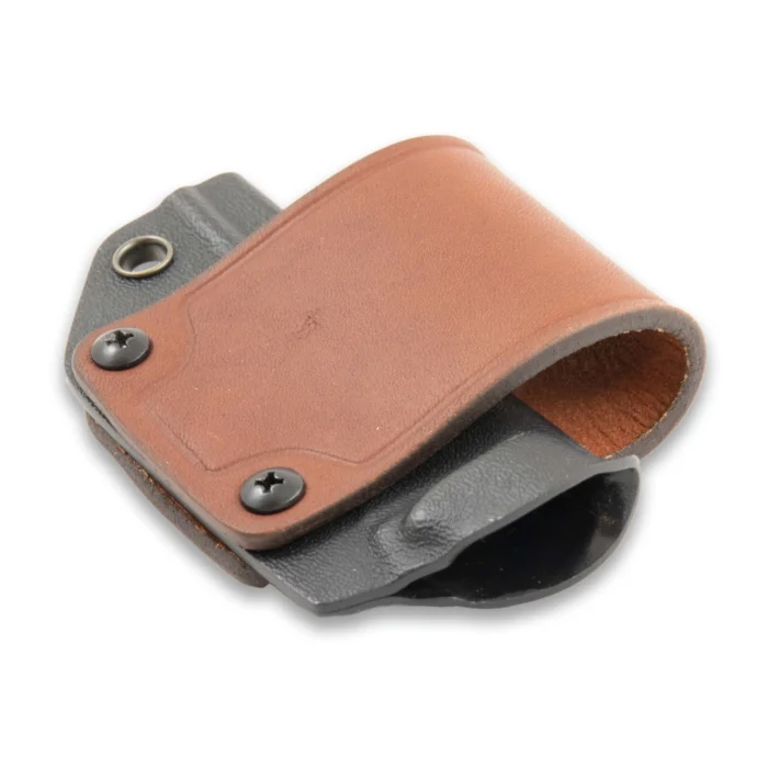 A Casström Leather Belt Loop from the back.