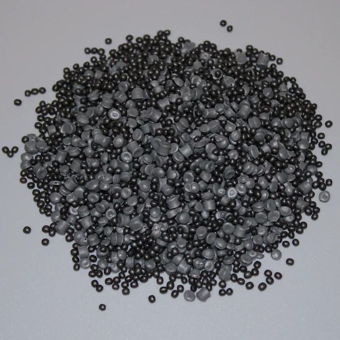 Small heap of MixFill shooting bag fill.