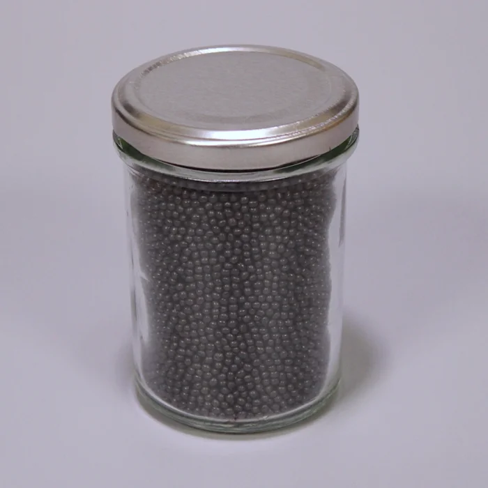 Jar filled with LiteFill shooting bag Fill.