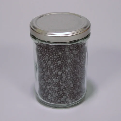 Jar filled with MixFill shooting bag Fill.