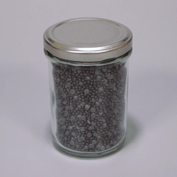 Jar filled with MixFill shooting bag Fill.