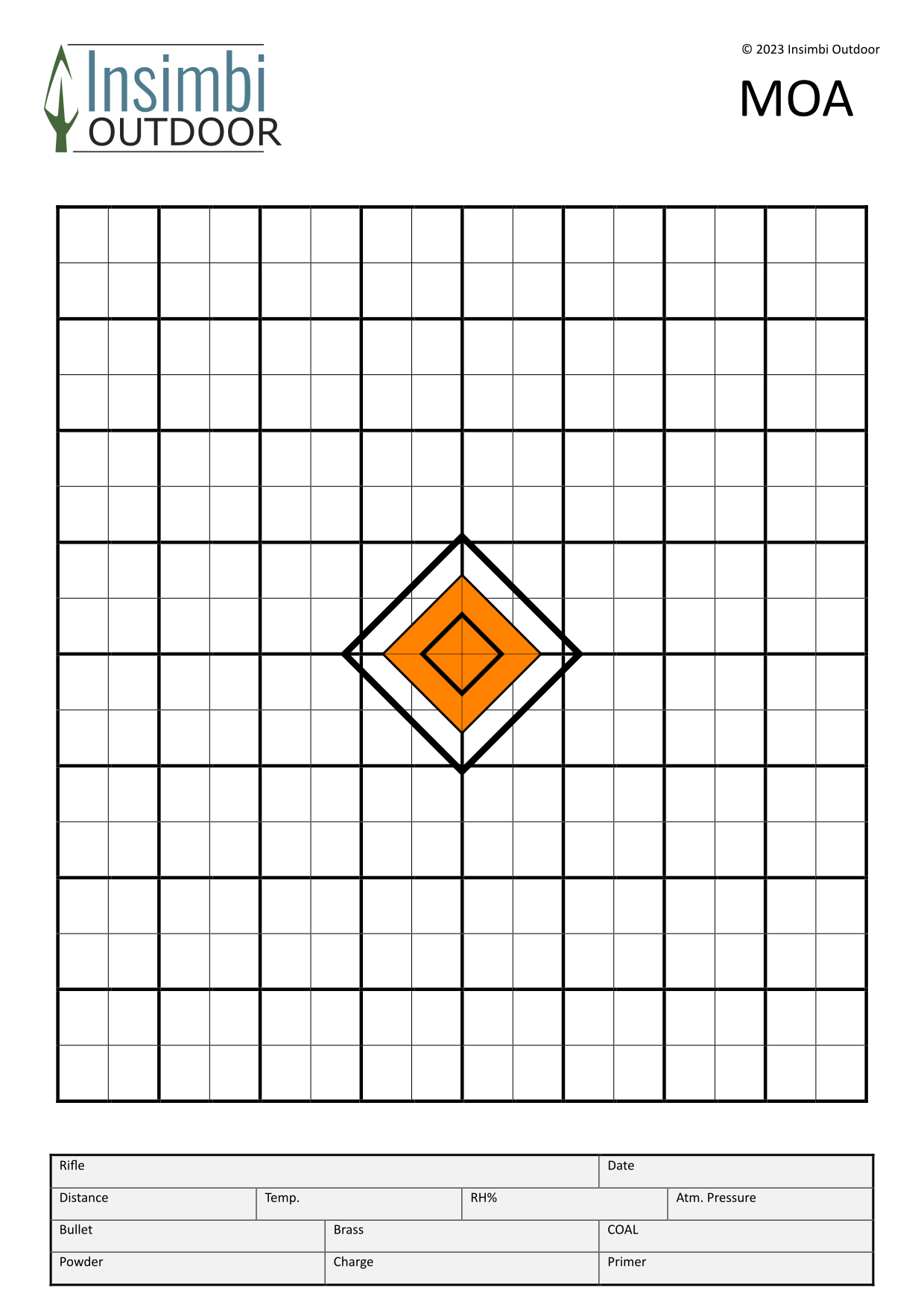 Visierscheibe MOA - Blaze Orange Vorschau